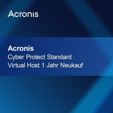 Acronis Cyber Protect Standar Host Virtual