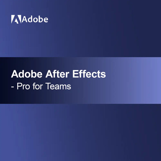 Adobe After Effects - Pro za ekipe