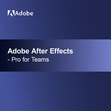 Adobe After Effects - Pro za ekipe