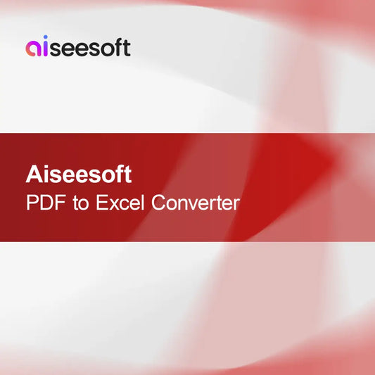 Aiseesoft PDF v Excel pretvornik