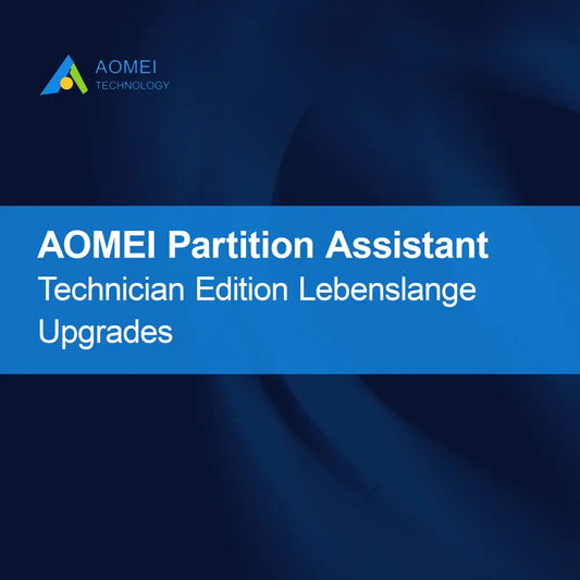AOMEI Partition Assistant Technician Edition Δια βίου αναβαθμίσεις