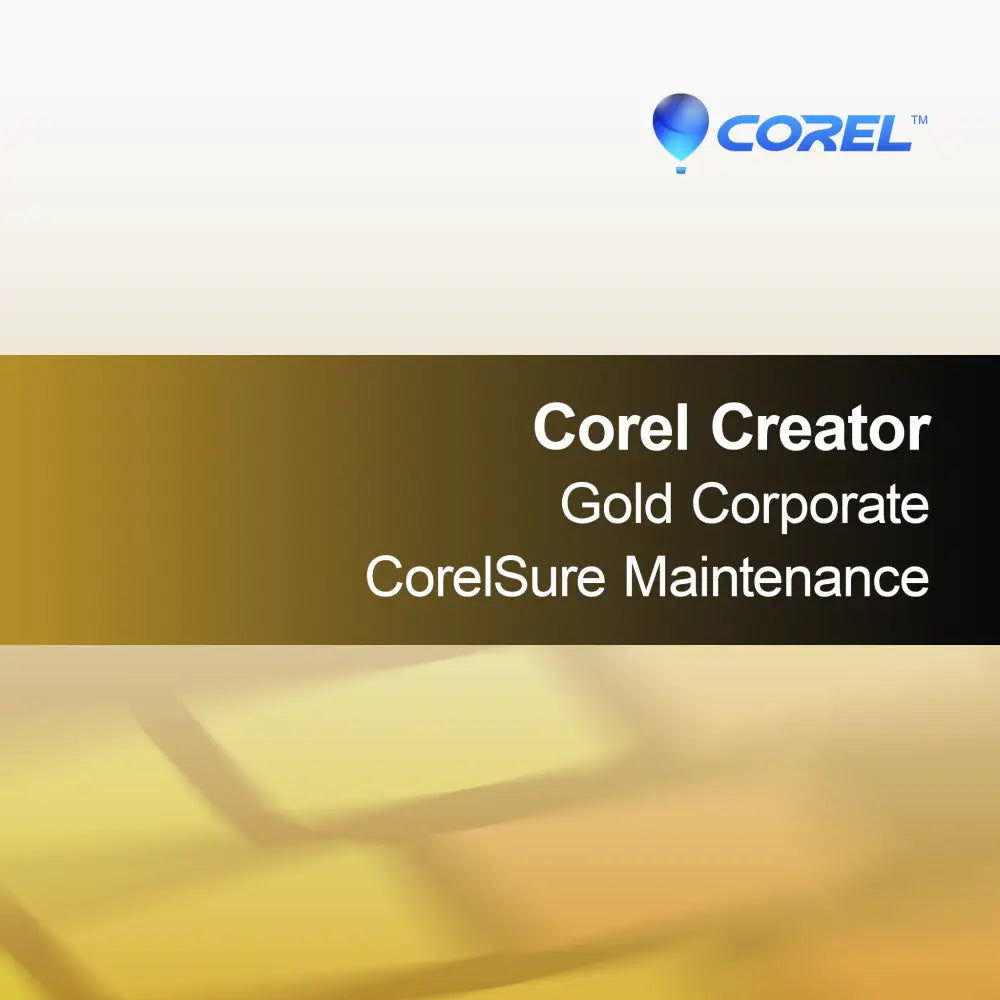 Corel Creator Gold Corporate CorelSure karbantartás