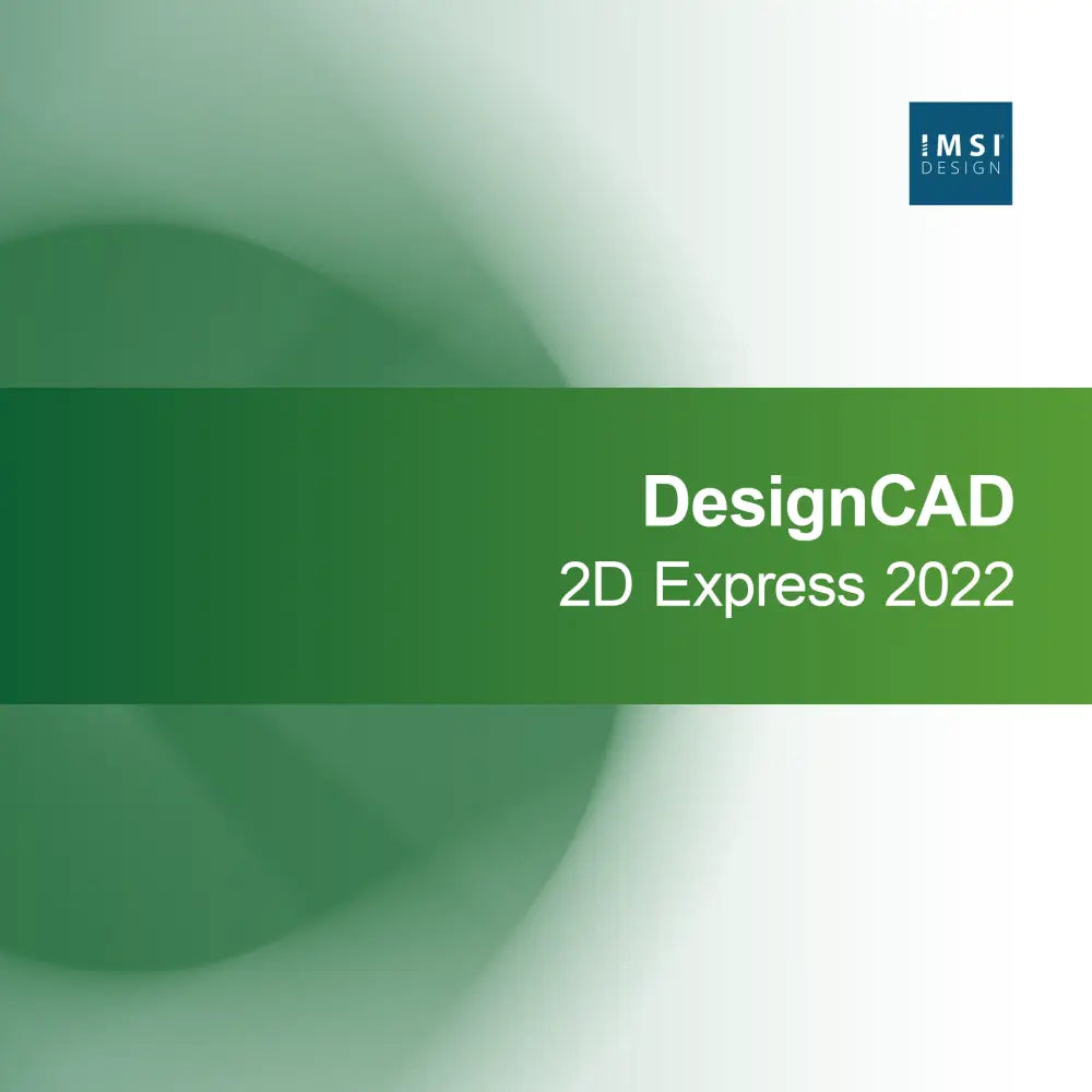 DesignCAD 2D Express 2022