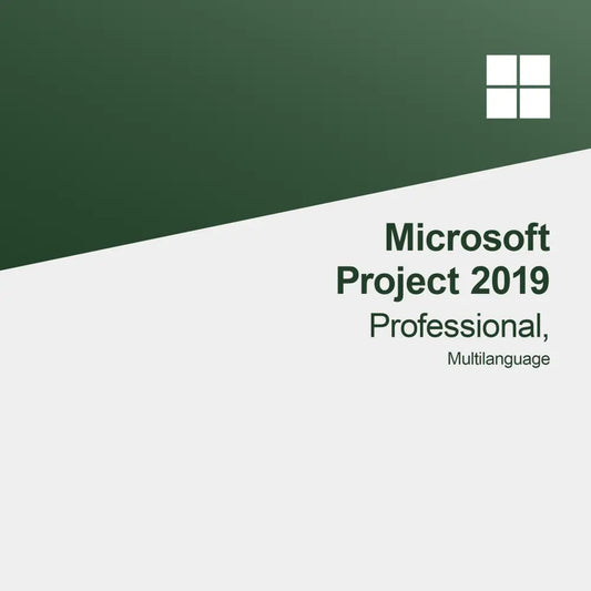 Microsoft Project 2019 Professional, viacjazyčný