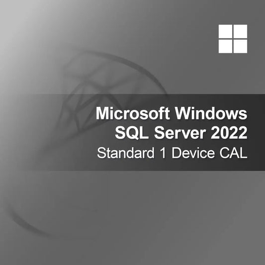 Microsoft SQL Server 2022 Standard 1 Licenza Dispositivo CAL