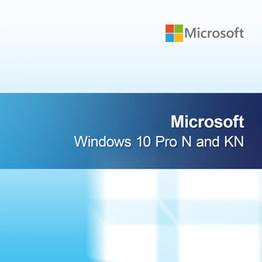 Microsoft Windows 10 Pro N och KN