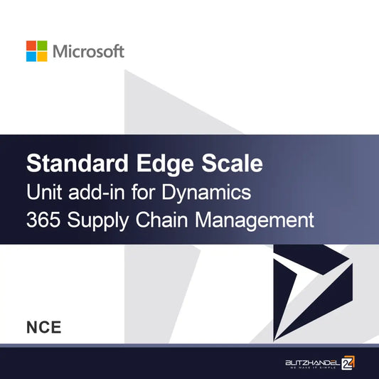 Complemento padrão da unidade de escala Edge para Dynamics 365 Supply Chain Management (NCE)